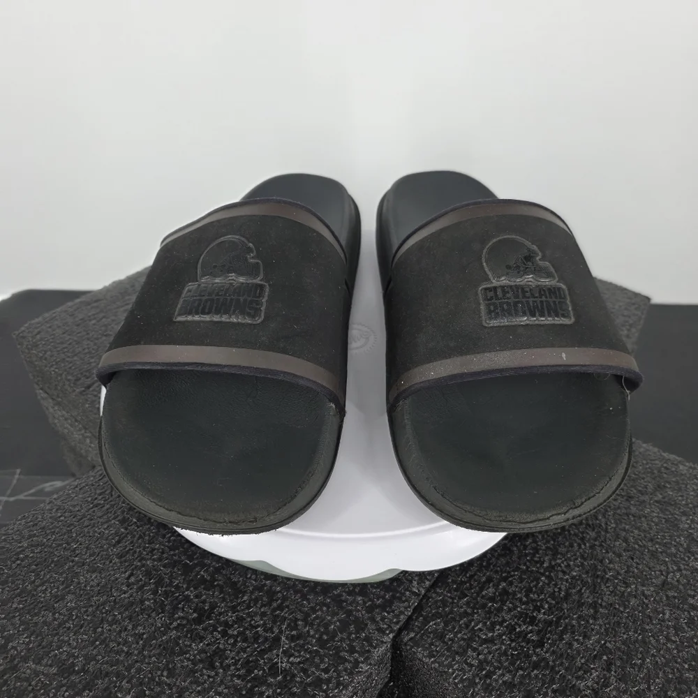 Nike Offcourt NFL Cleveland Browns Slides Black Men's 13 Shoe DD0512-001 Sandals
